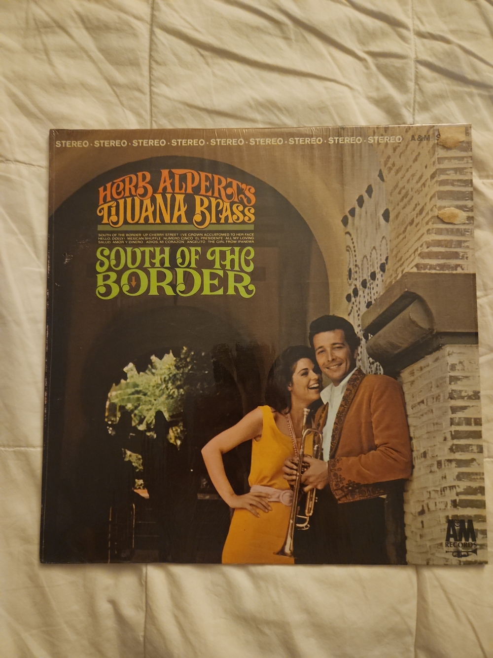 Herb Alpert - 'South of the Border' Vintage Vinyl 95% Sealed! Secret Stash! NM